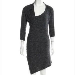 Humanoid Asymmetrical Sweater Dress